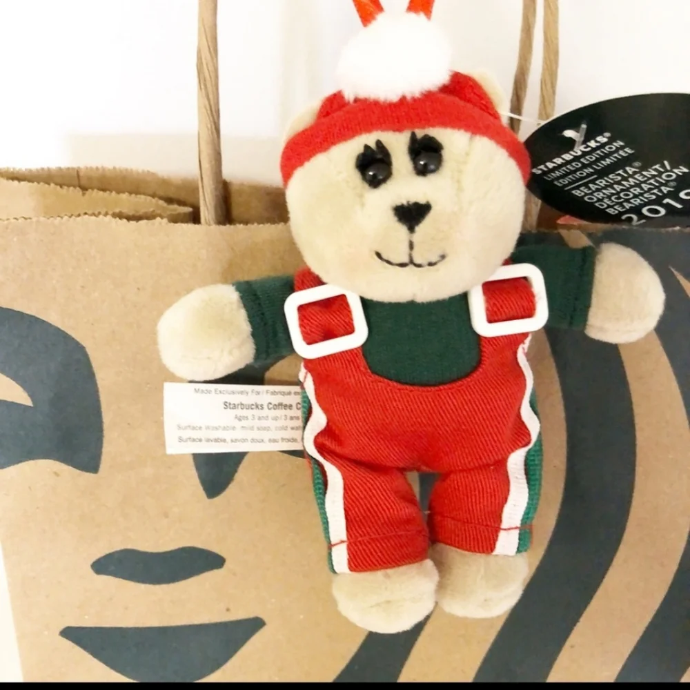 Starbucks mini bearista bear 2019